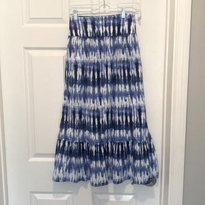 INC TYE DYE SKIRT
